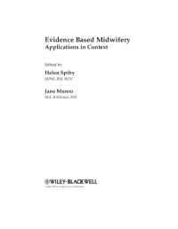 Image of Evidence Based Midwifery Applications in Context